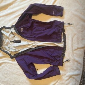 The North Face Purple Jacket with Hood
